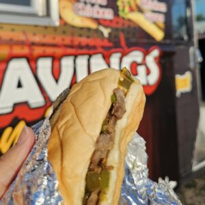 Cheese Burger - Halal and fresh food at Navi's Hot Spot, Mason-Ohio