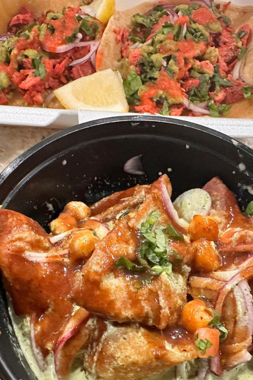 Samosa Chaat - Navi's Hot Spot, Mason, Ohio